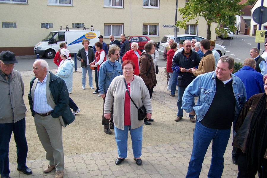 9.9.2007: Vereinsausflug zum Traubenlesefest in Schornsheim