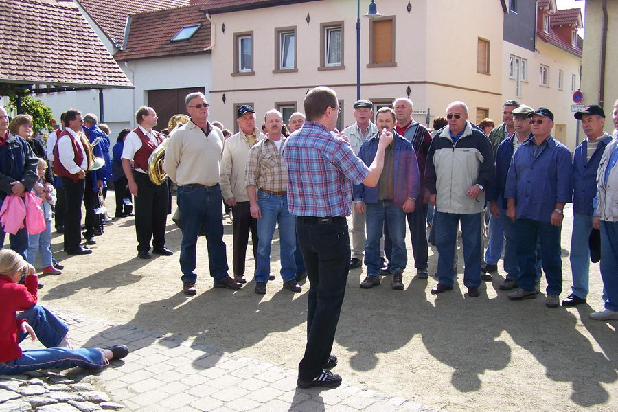 9.9.2007: Vereinsausflug zum Traubenlesefest in Schornsheim