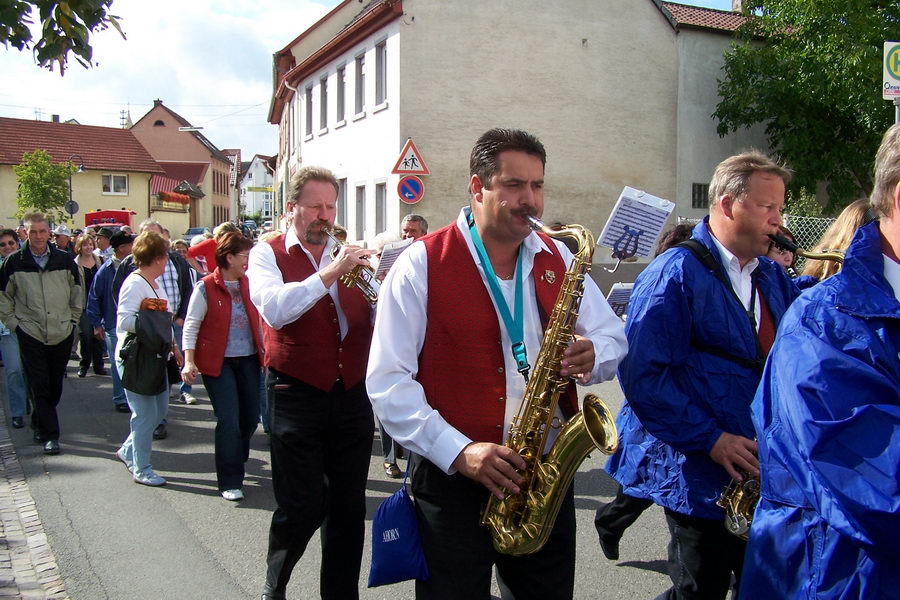 9.9.2007: Vereinsausflug zum Traubenlesefest in Schornsheim