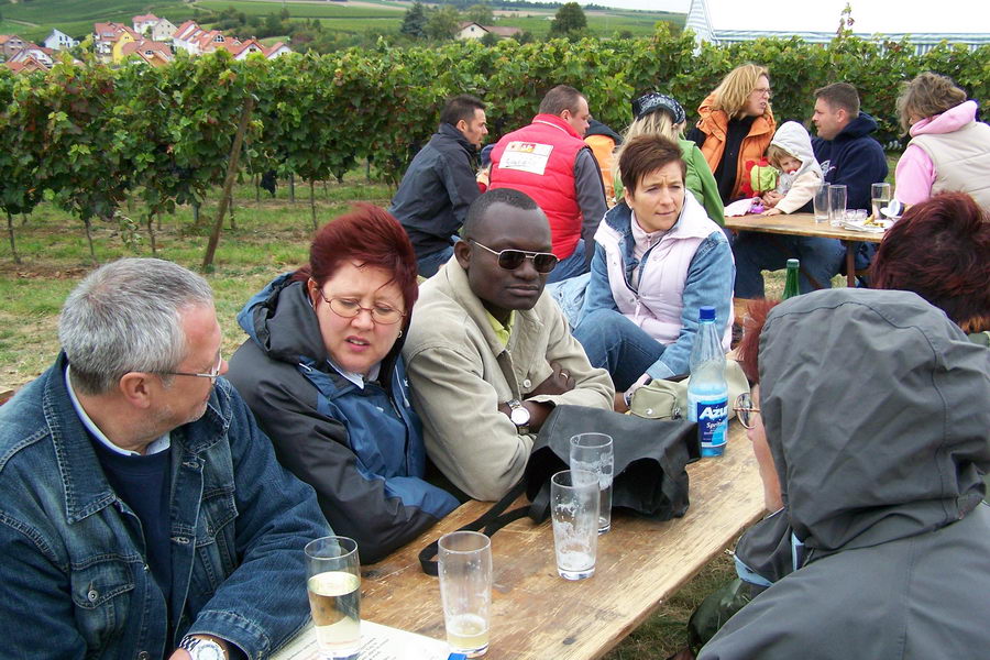 9.9.2007: Vereinsausflug zum Traubenlesefest in Schornsheim