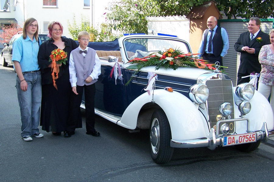 20.9.2007: Hochzeit von Christina und Stefan Fassoth