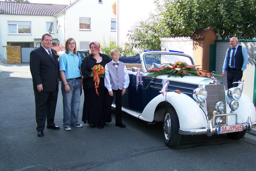 20.9.2007: Hochzeit von Christina und Stefan Fassoth
