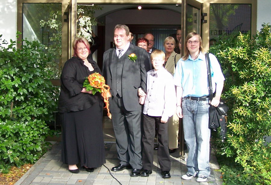 20.9.2007: Hochzeit von Christina und Stefan Fassoth