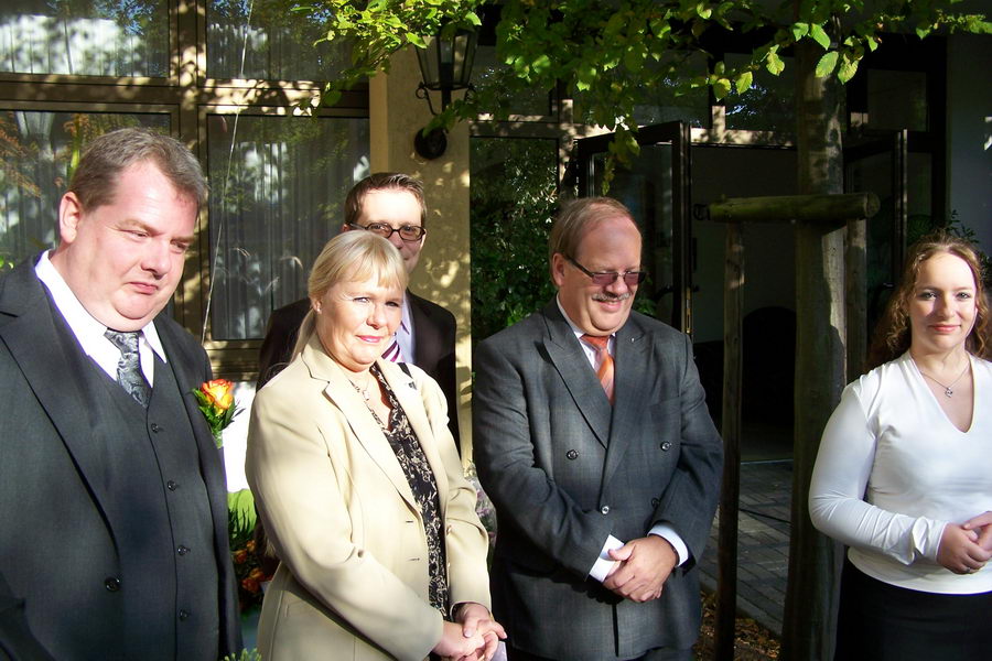 20.9.2007: Hochzeit von Christina und Stefan Fassoth