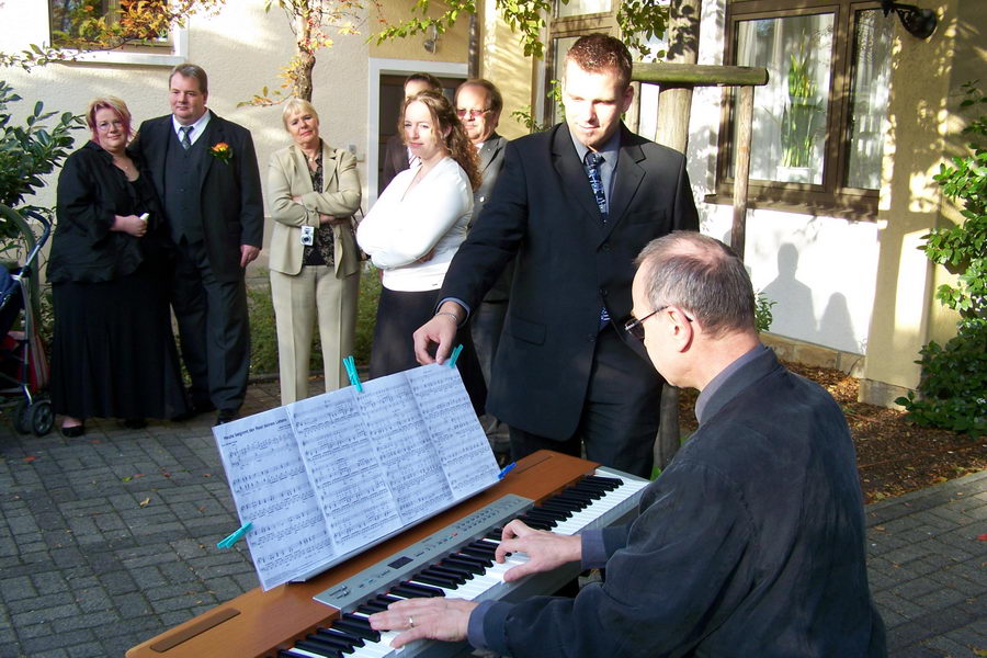 20.9.2007: Hochzeit von Christina und Stefan Fassoth