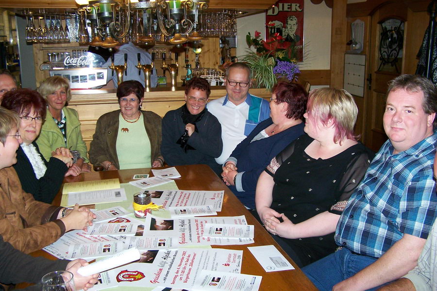 18.10.2007: Gespräch  mit Olivier Mawanzi zum musikalischen Brunch Griesheim hilft Afrika