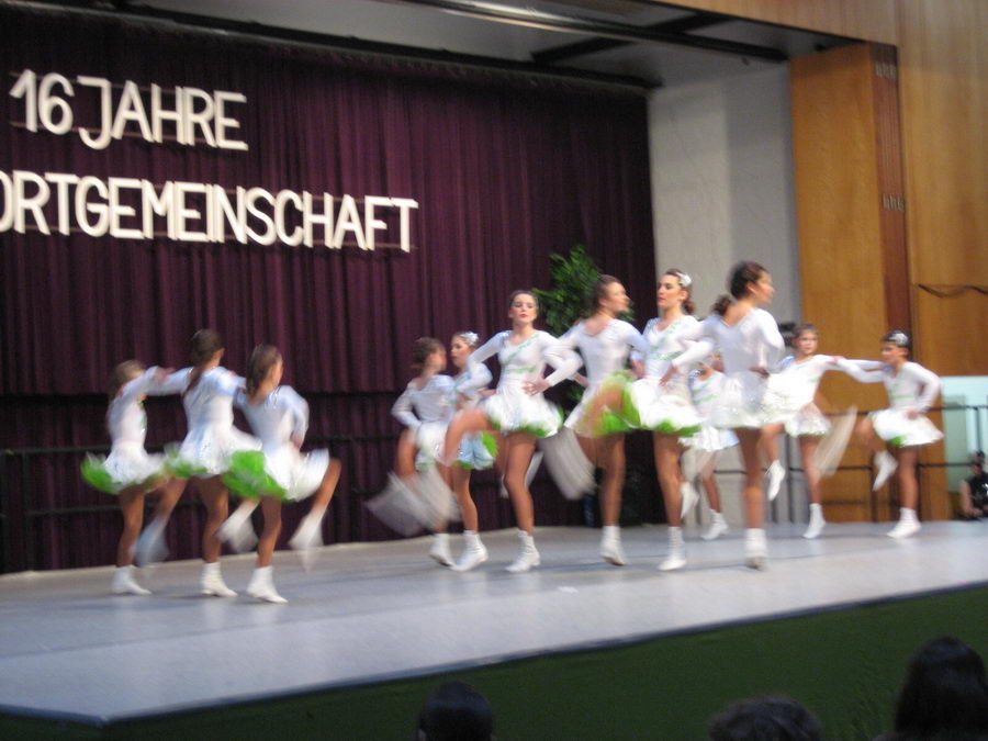 11.11.2007: Auftritt der Hot Flames bei der TSG Rossdorf