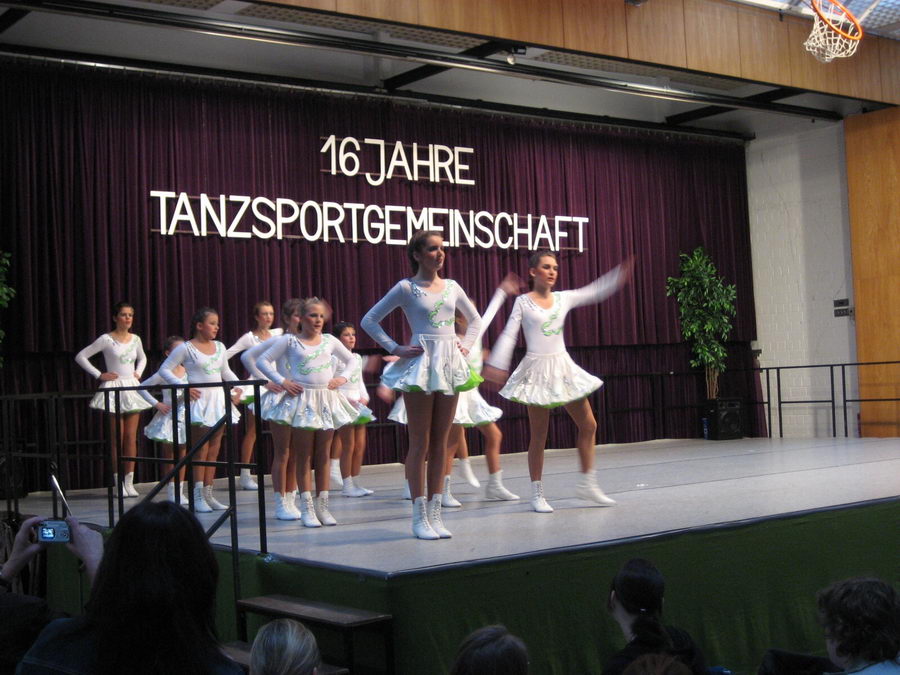 11.11.2007: Auftritt der Hot Flames bei der TSG Rossdorf