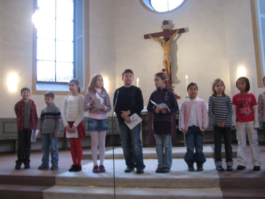 1. Advent 2007: Germania - Young Generation im Kindergottesdienst der Lutherkirche