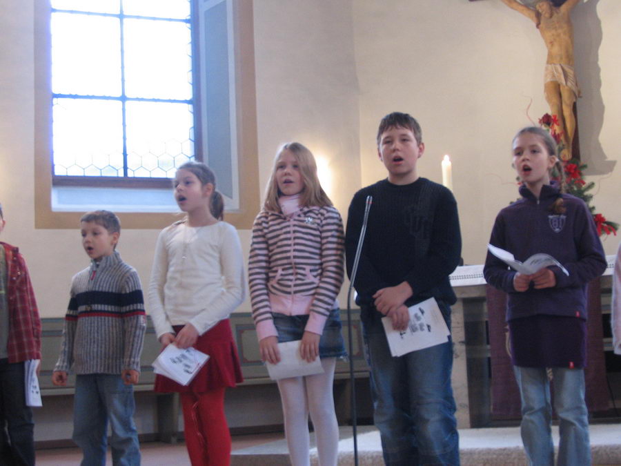 1. Advent 2007: Germania - Young Generation im Kindergottesdienst der Lutherkirche