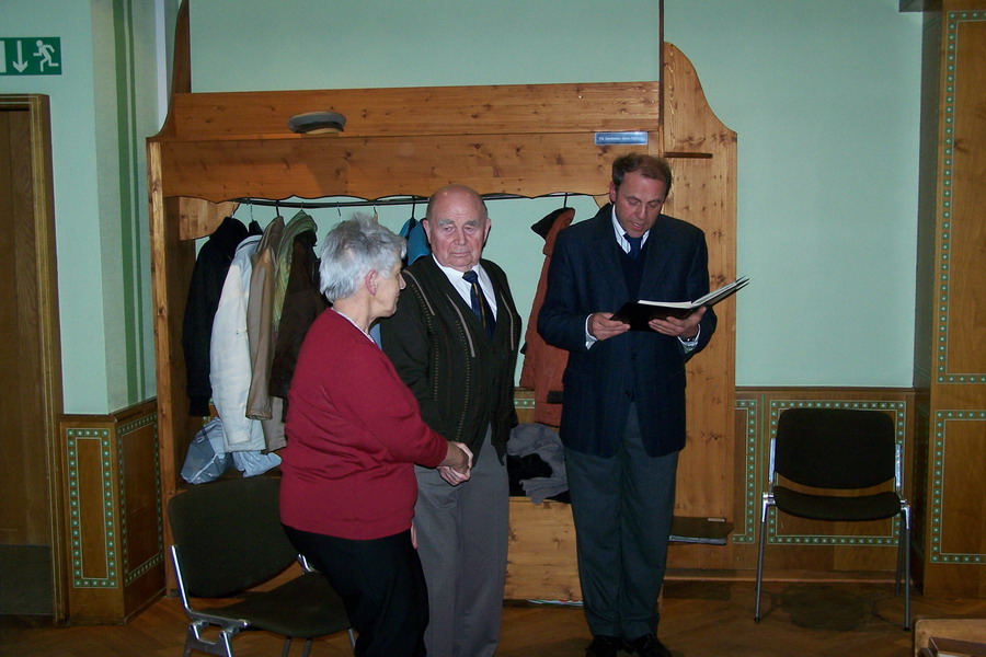 24.1.2008: Goldene Hochzeit von Helmut und Ruth Höhl