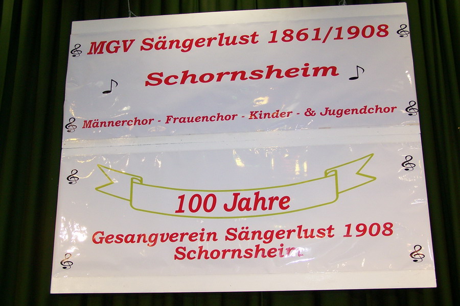 13.4.2008: Freundschaftssingen in Schornsheim