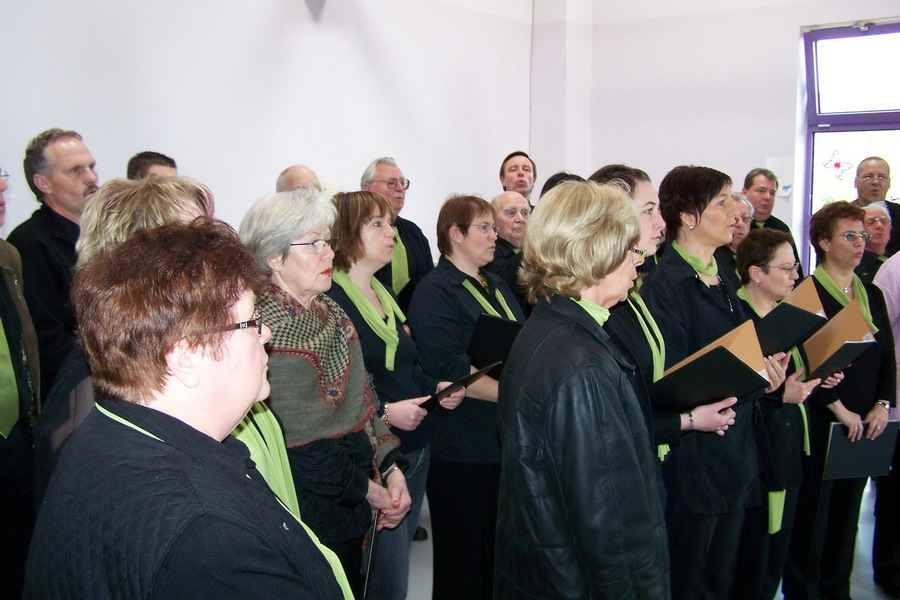 13.4.2008: Freundschaftssingen in Schornsheim