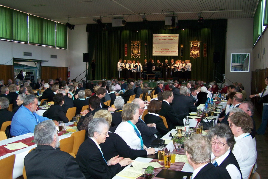 13.4.2008: Freundschaftssingen in Schornsheim