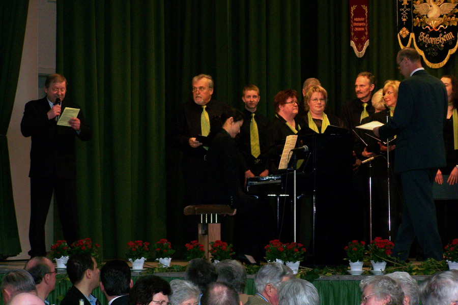 13.4.2008: Freundschaftssingen in Schornsheim