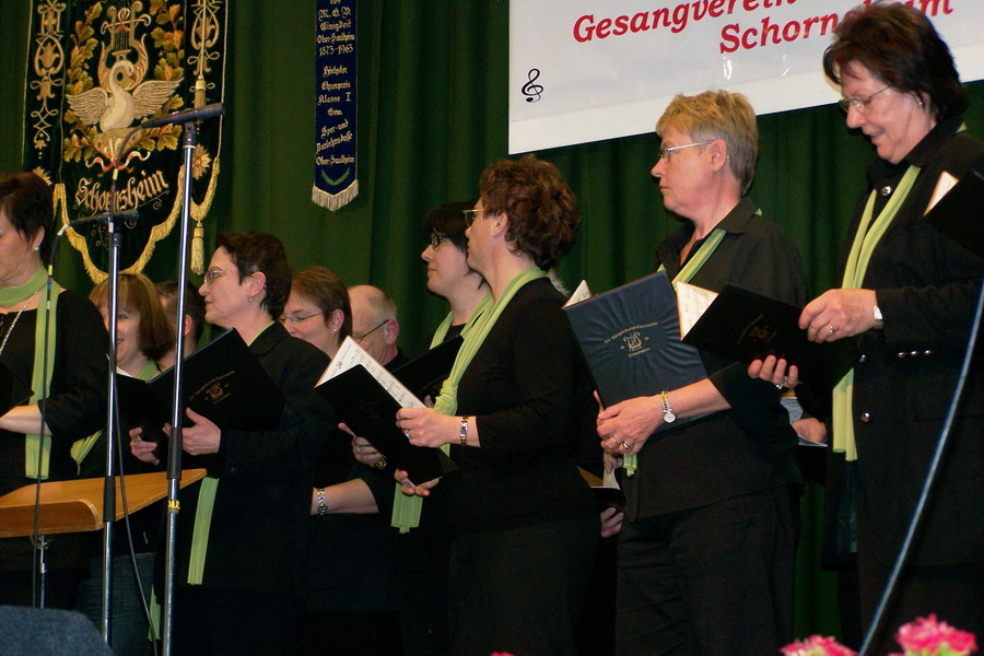 13.4.2008: Freundschaftssingen in Schornsheim