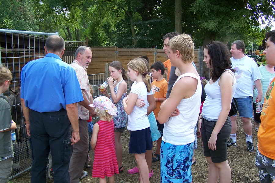 31.7.2008: Mensch + Tier Begegnung bei Werner Wolf