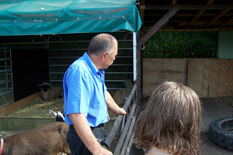 31.7.2008: Mensch + Tier Begegnung bei Werner Wolf