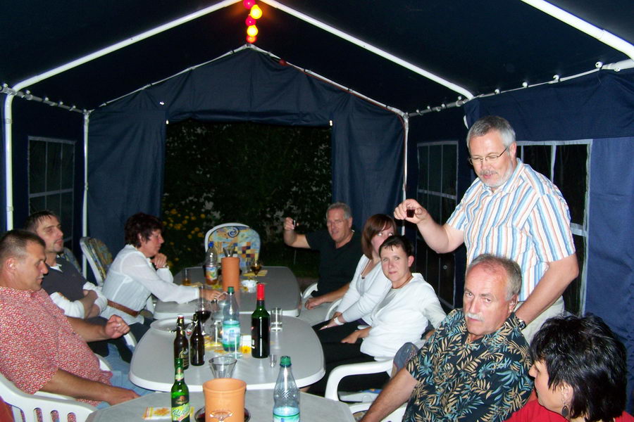 29.8.2008: Vorstandsgrillen der 1. G.C.G.