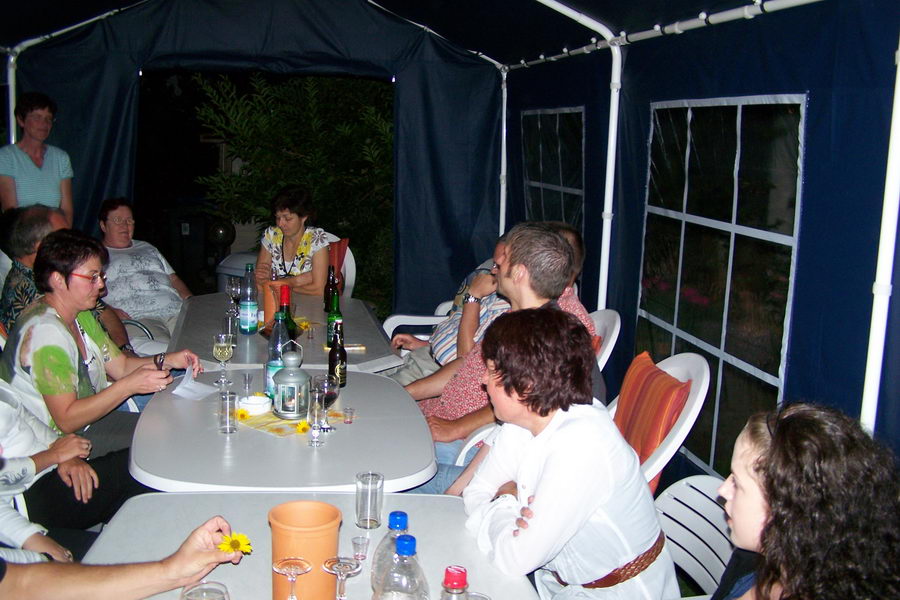 29.8.2008: Vorstandsgrillen der 1. G.C.G.