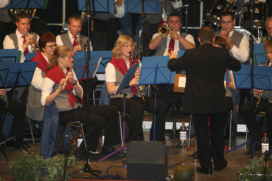 25.10.2008: Blech trifft Stimme - Konzert mit dem Blasmusikverein Griesheim