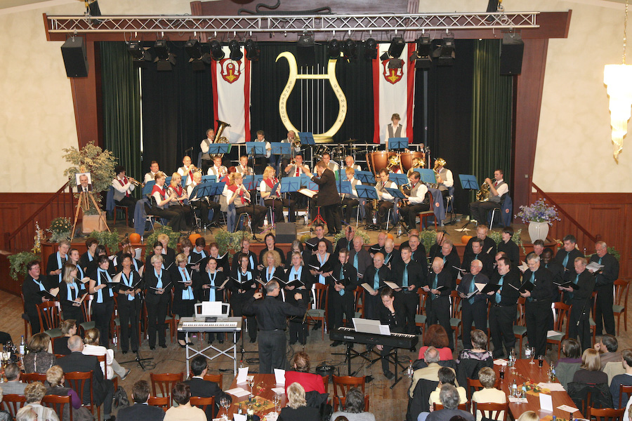 25.10.2008: Blech trifft Stimme - Konzert mit dem Blasmusikverein Griesheim