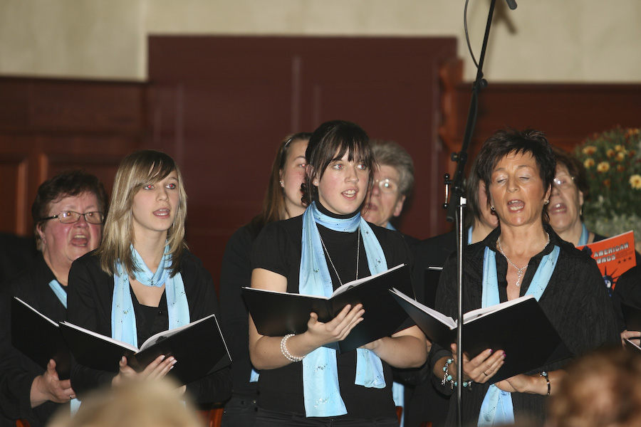 25.10.2008: Blech trifft Stimme - Konzert mit dem Blasmusikverein Griesheim