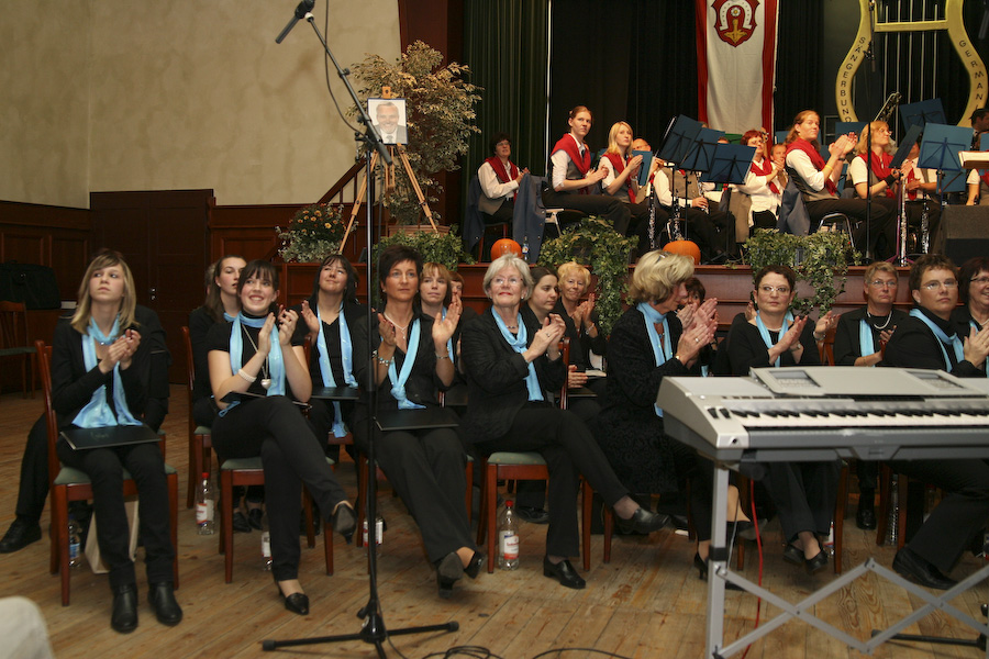 25.10.2008: Blech trifft Stimme - Konzert mit dem Blasmusikverein Griesheim