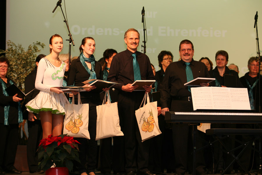 30.11.2008: Ehren- und Ordensfeier