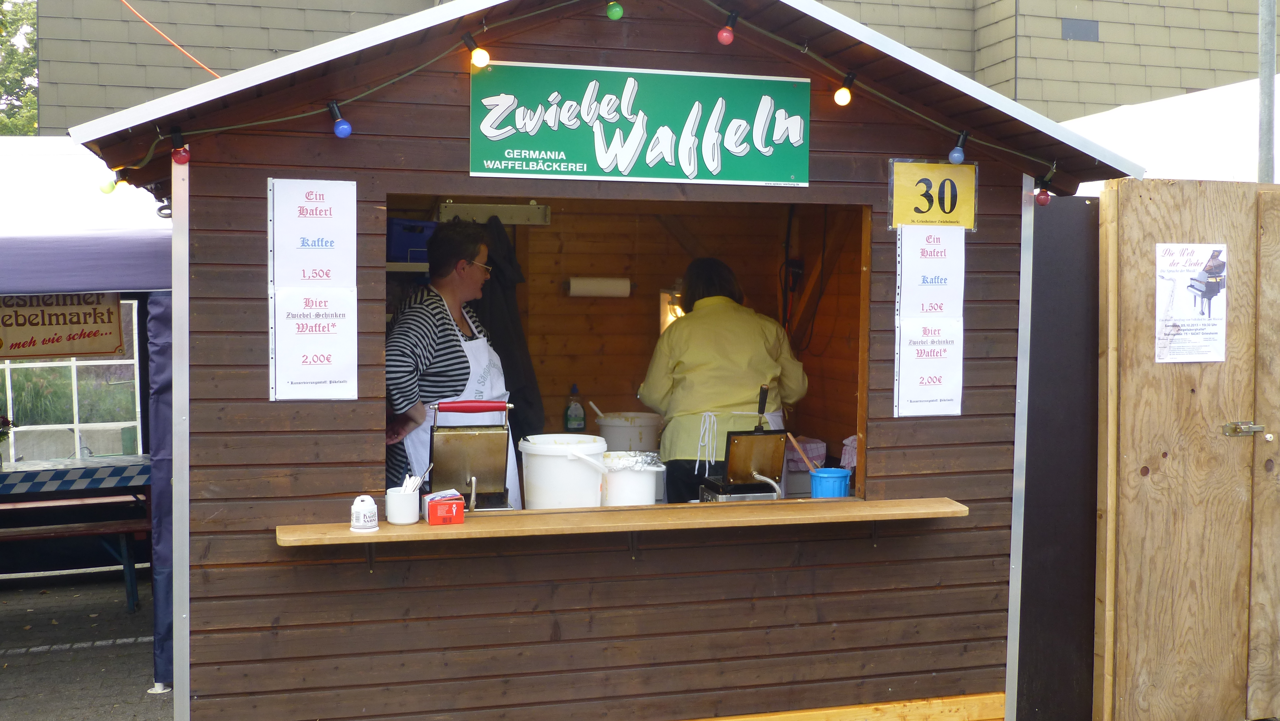 September 2013: Zwiebelmarkt