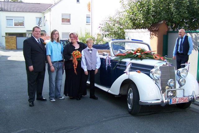 auto hochzeit