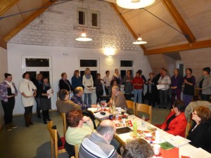 Der Projekt-Chor in Aktion